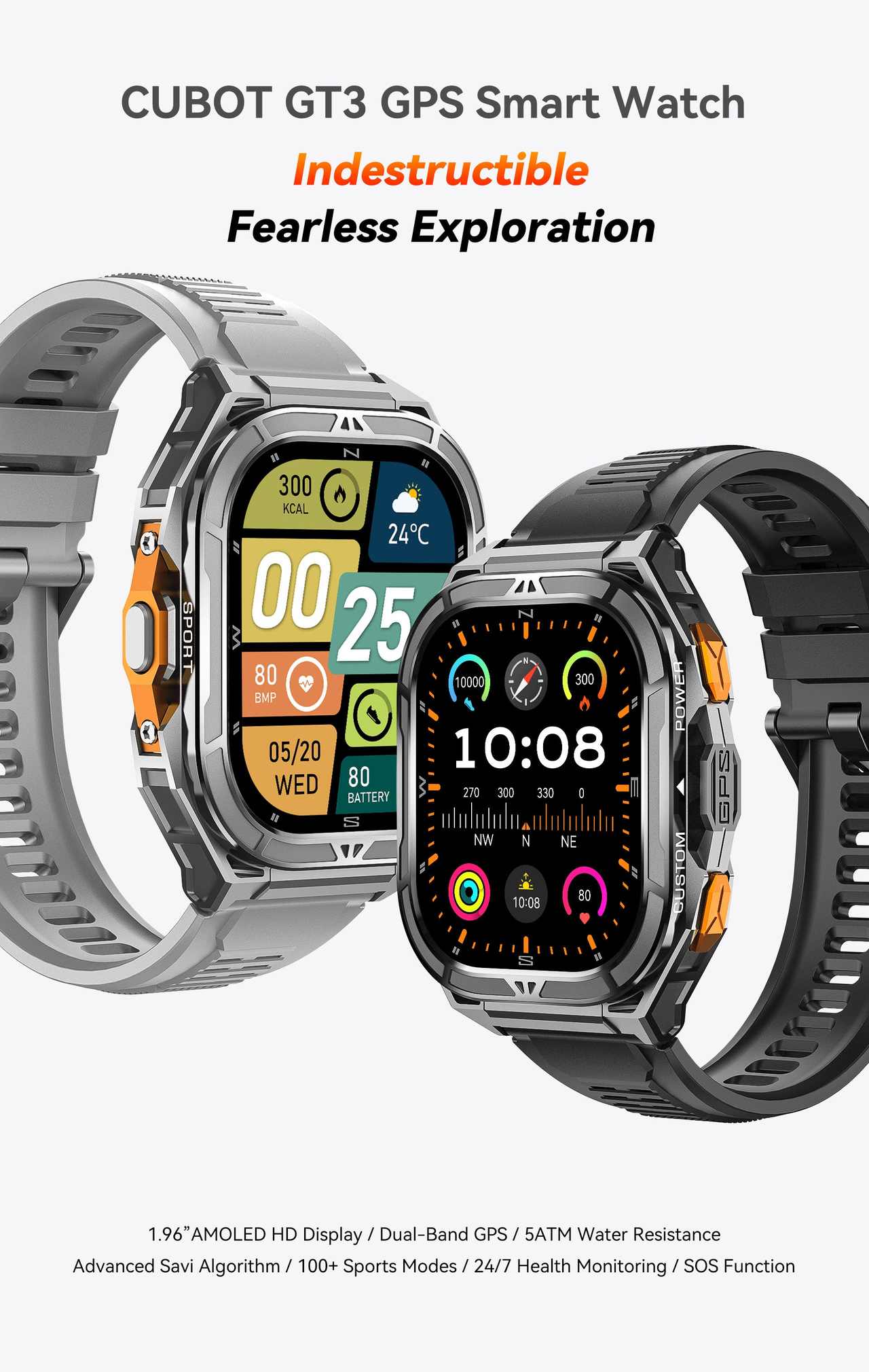 Cubot GT3 Smartwatches features 1
