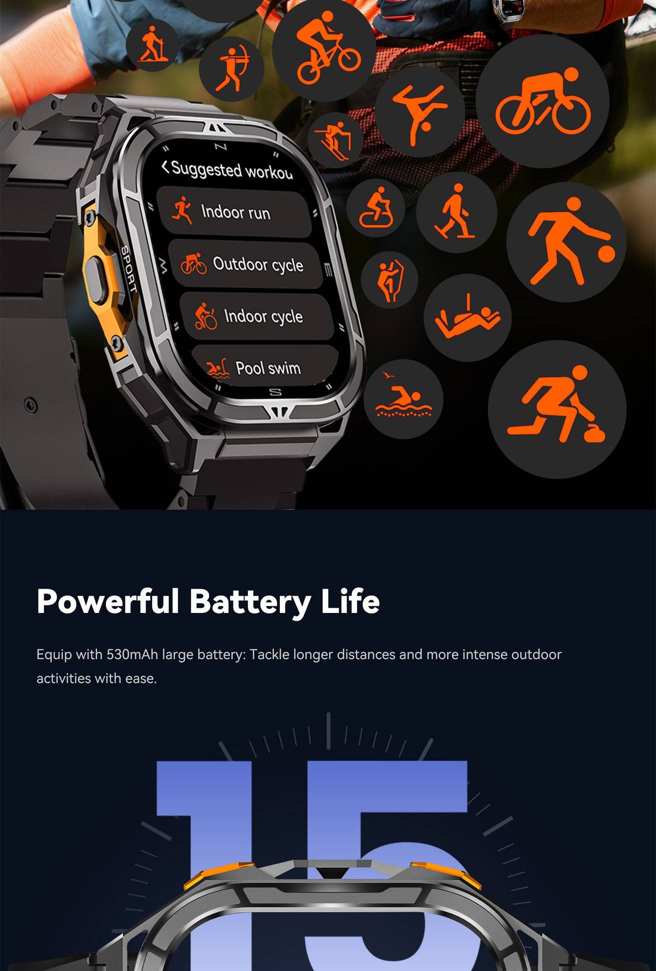Cubot GT3 Smartwatches features 5