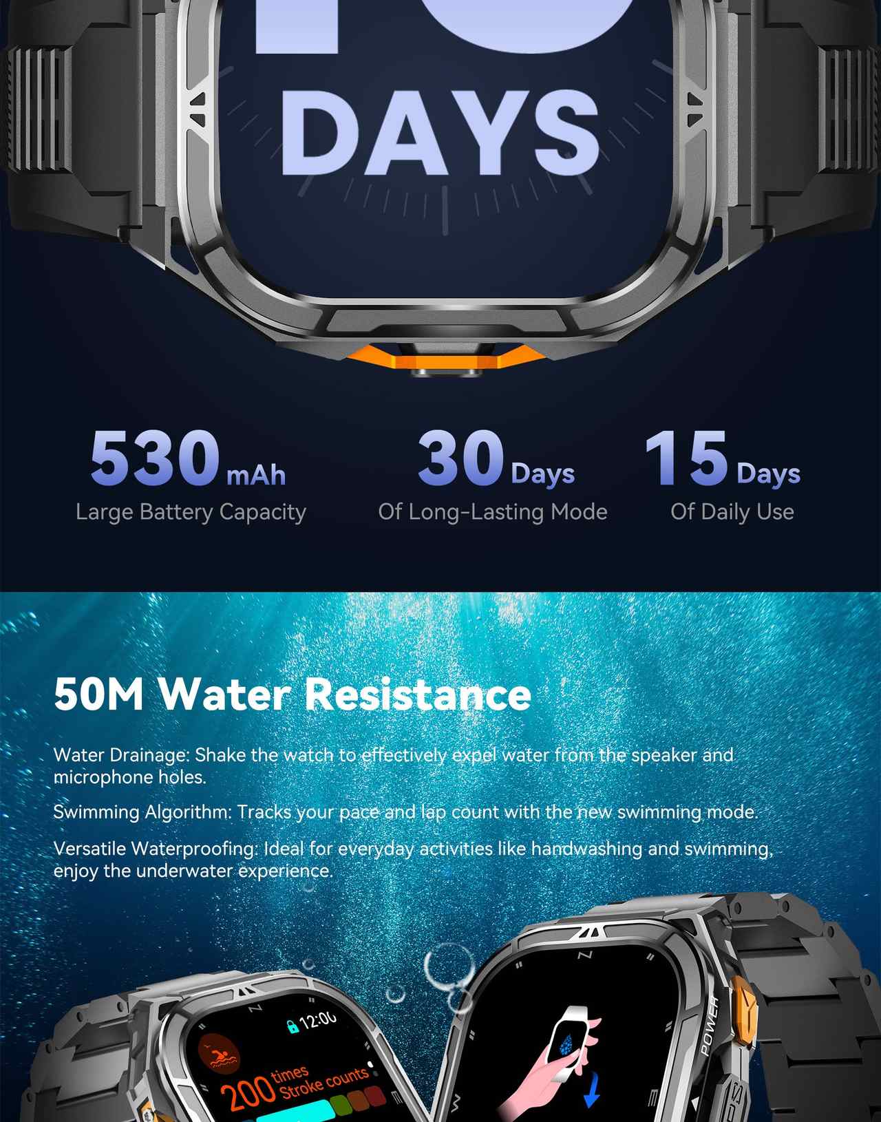 Cubot GT3 Smartwatches features 6