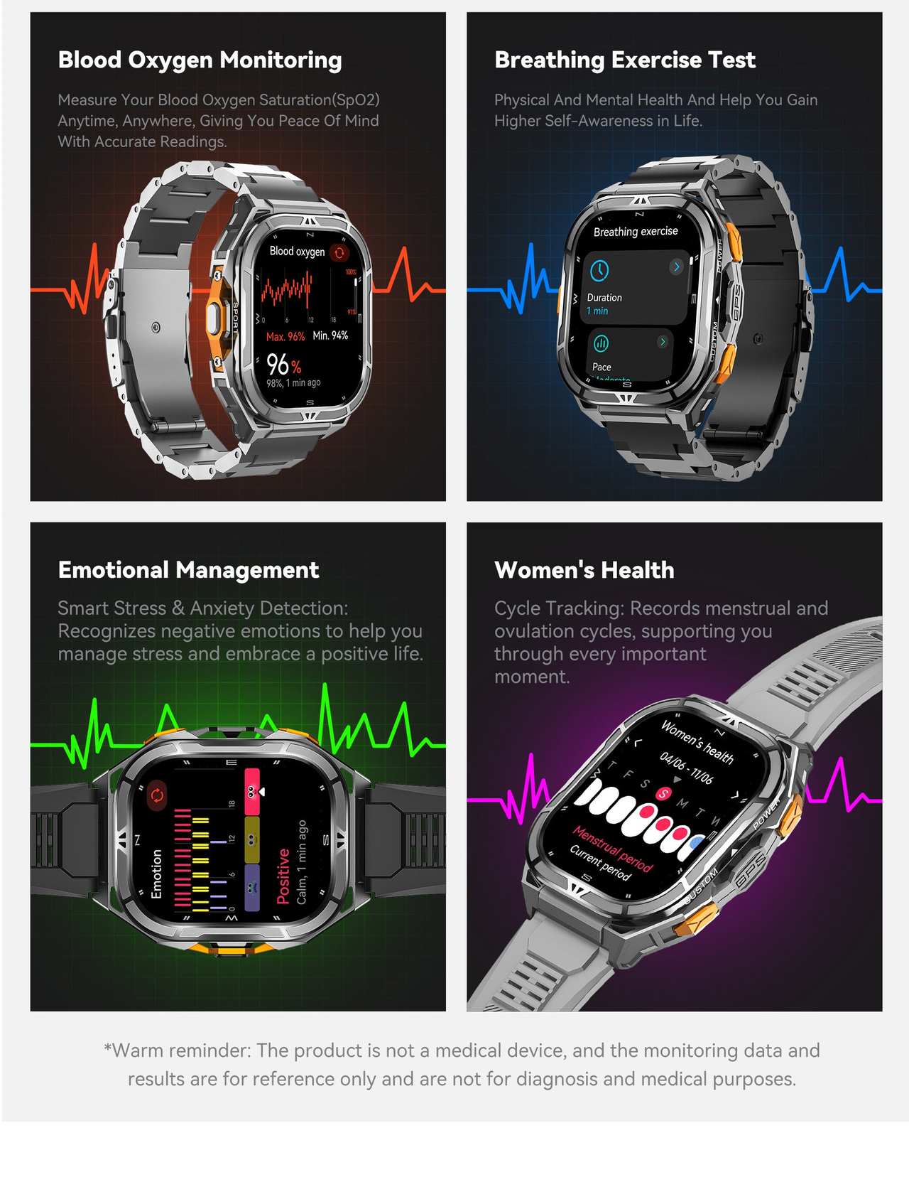 Cubot GT3 Smartwatches features 9