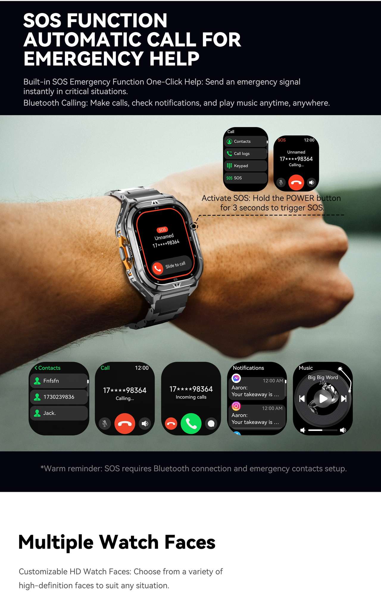 Cubot GT3 Smartwatches features 11