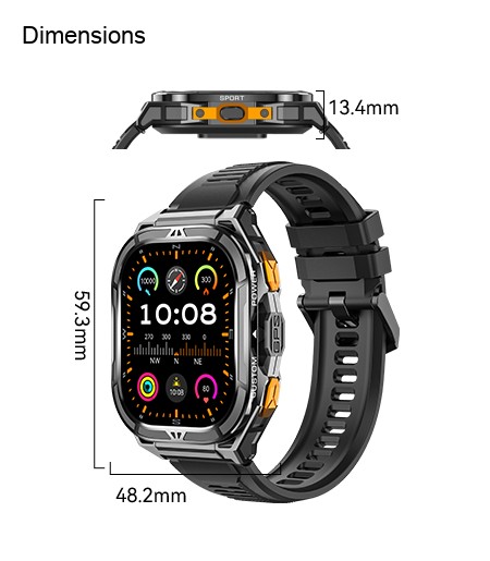 Cubot GT3 Smartwatches specification illustration 2