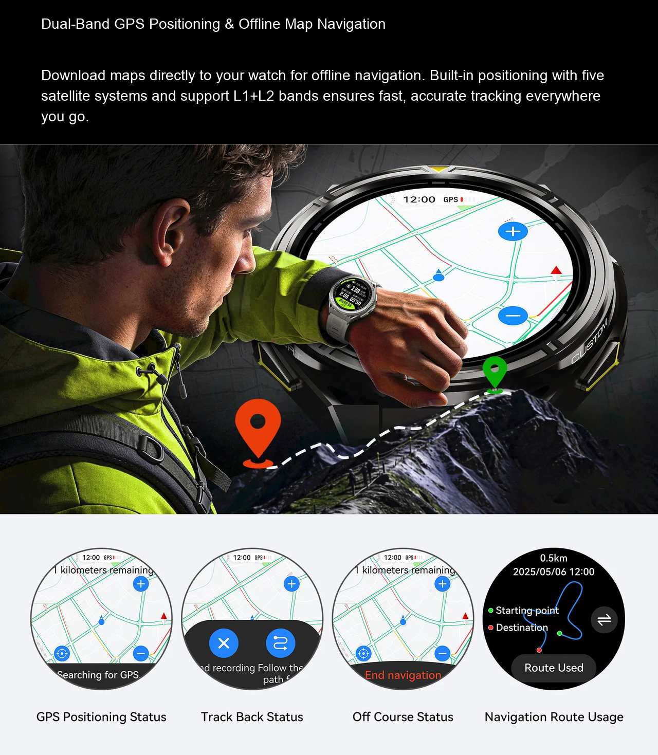 Cubot GT5 Smartwatches features 2