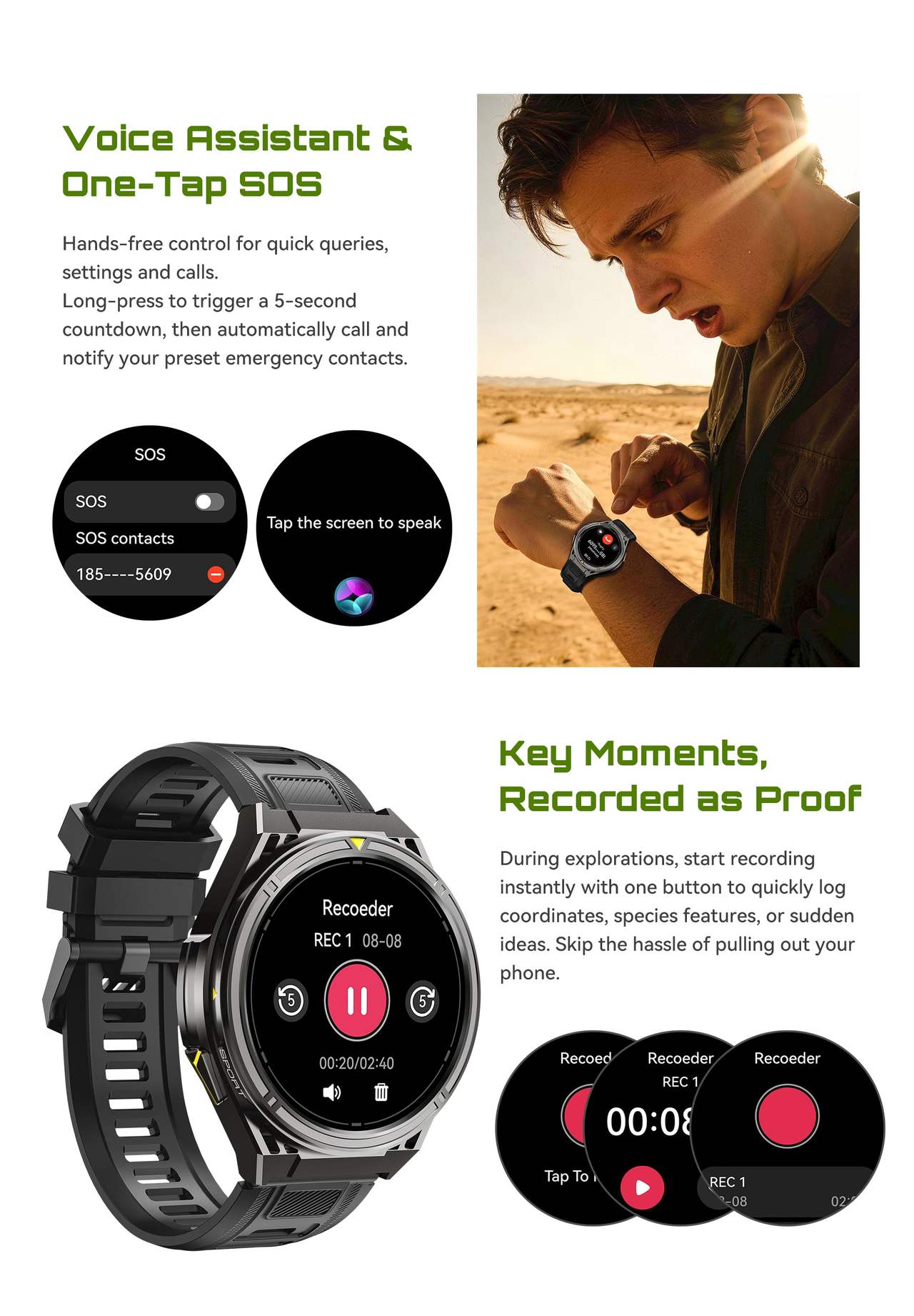 Cubot GT5 Smartwatches features 7