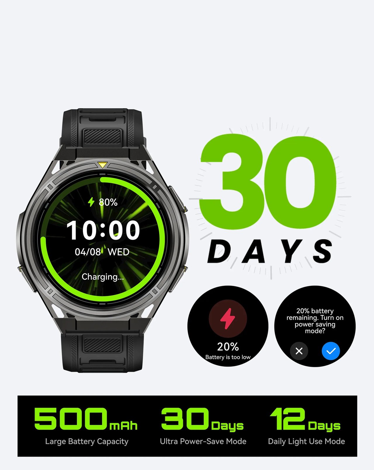 Cubot GT5 Smartwatches features 17