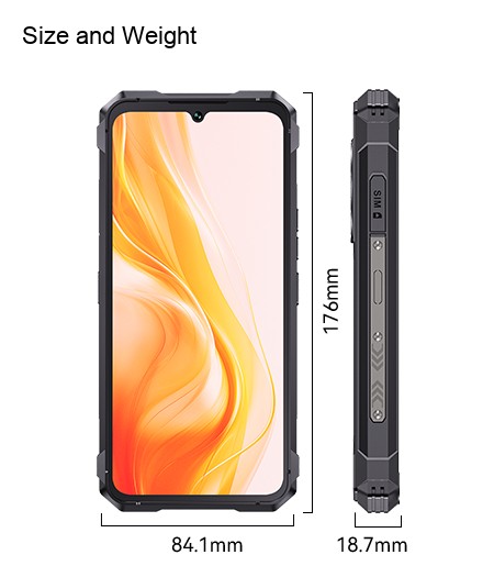 Cubot KingKong 11 Rugged Phones specification illustration 2
