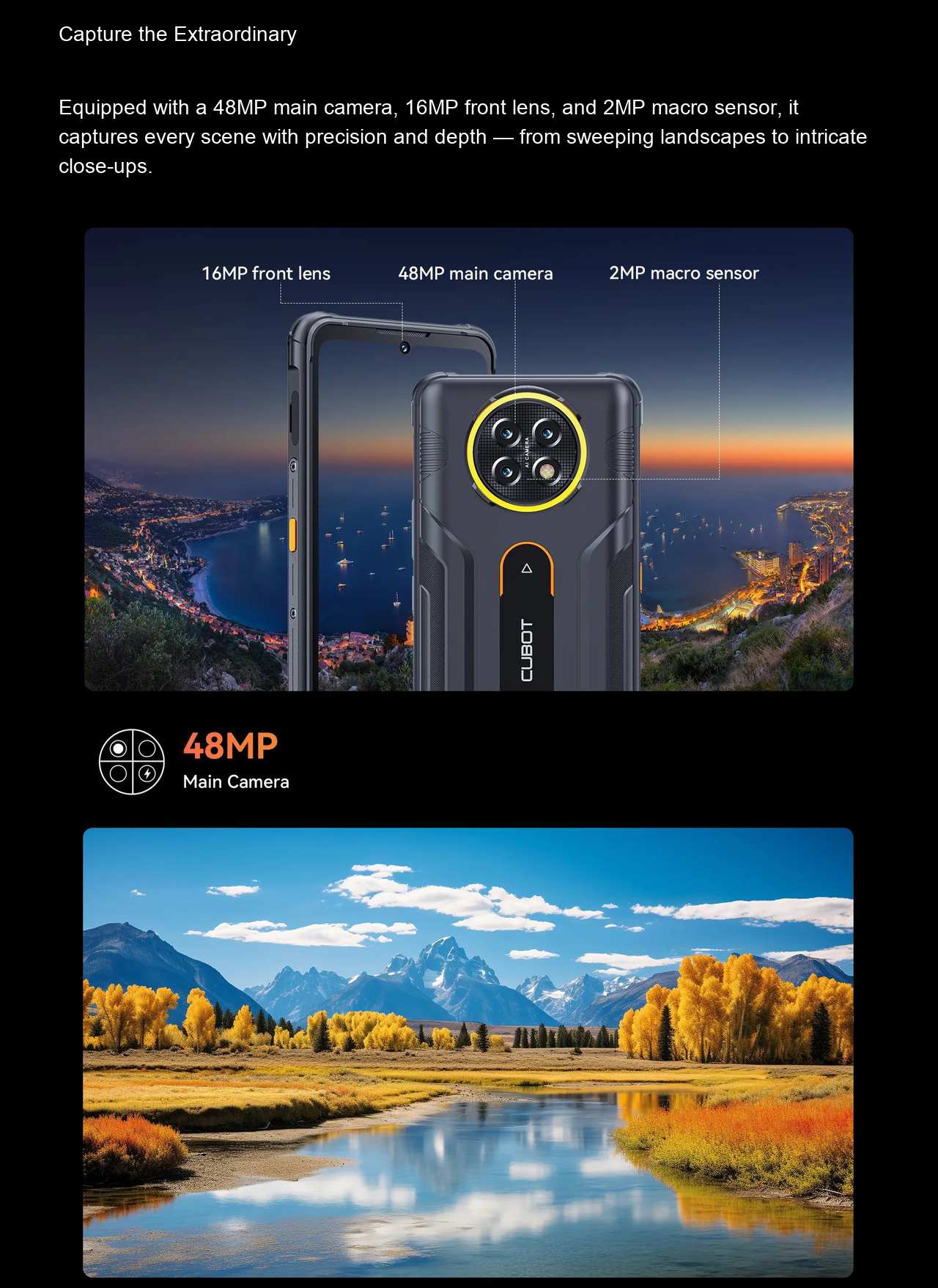 Cubot KingKong ACE 5 Rugged Phones features 8