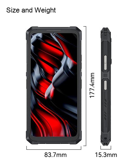 Cubot KingKong ES 3 Rugged Phones specification illustration 2