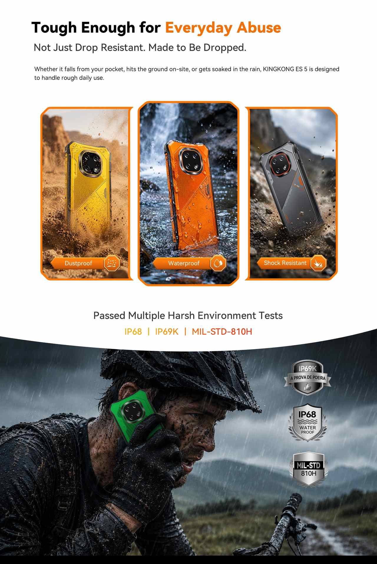 Cubot KingKong ES 5 Rugged Phones features 2