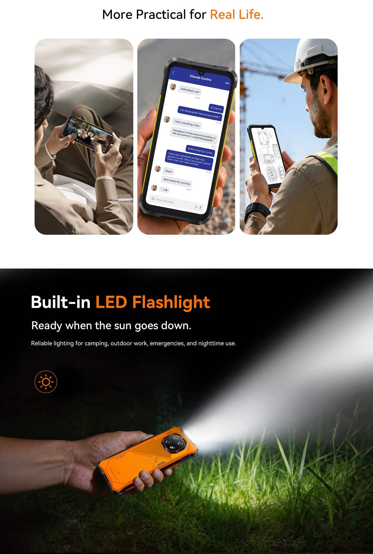 Cubot KingKong ES 5 Rugged Phones features 4