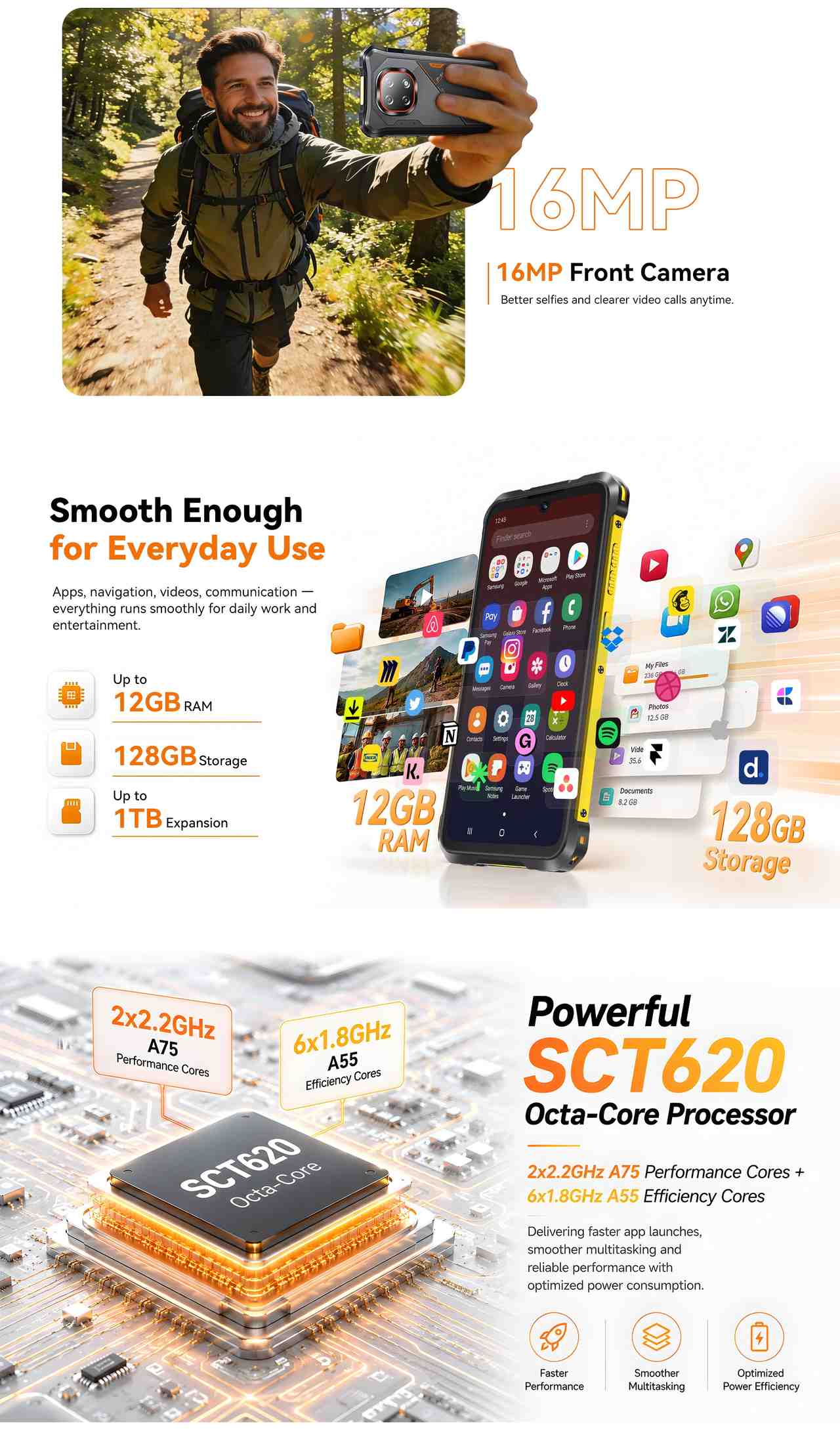 Cubot KingKong ES 5 Rugged Phones features 6