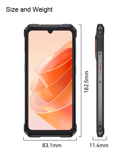 Cubot KingKong ES 5 Rugged Phones specification illustration 2