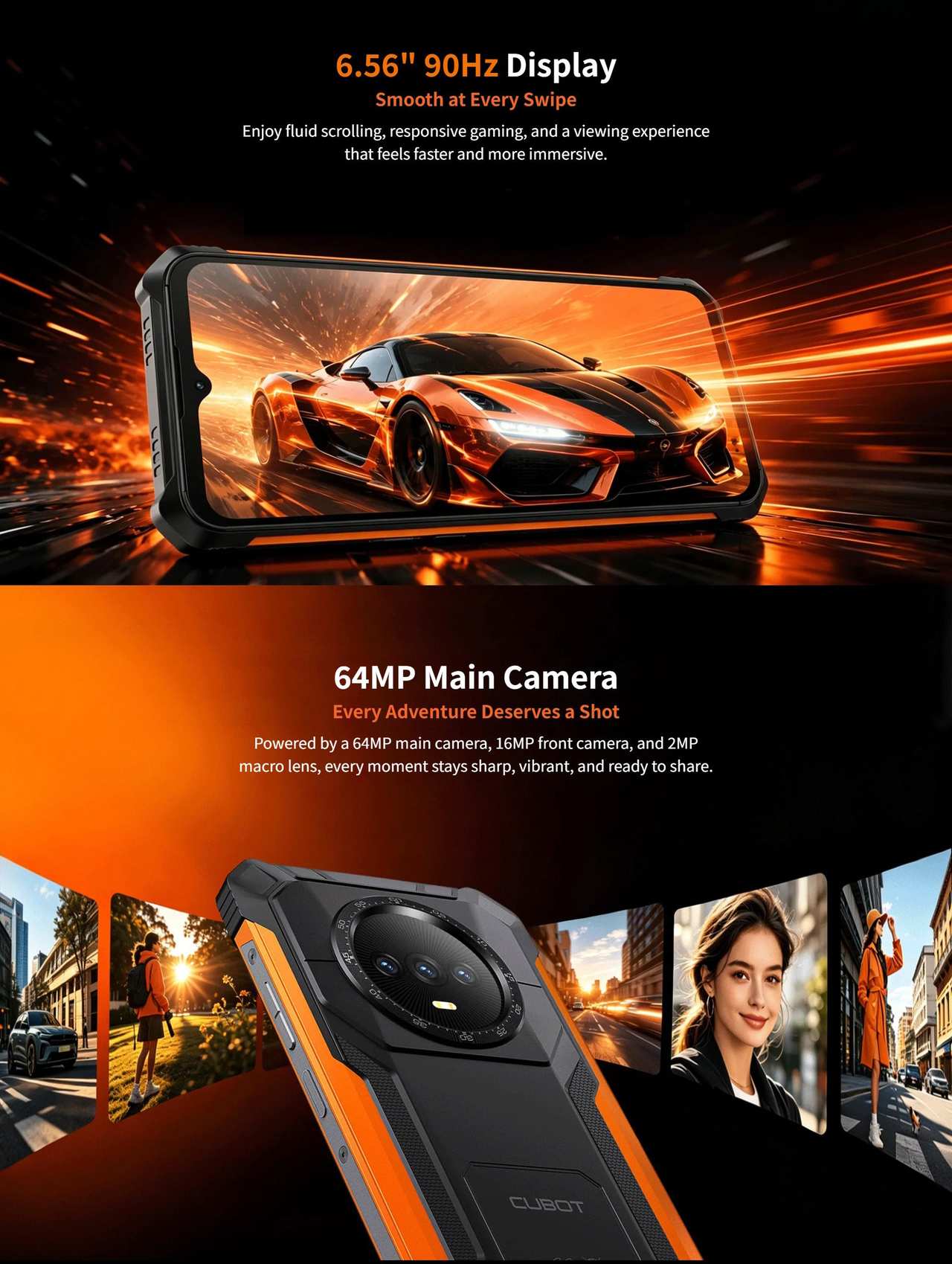 Cubot KingKong ES PRO Rugged Phones features 5