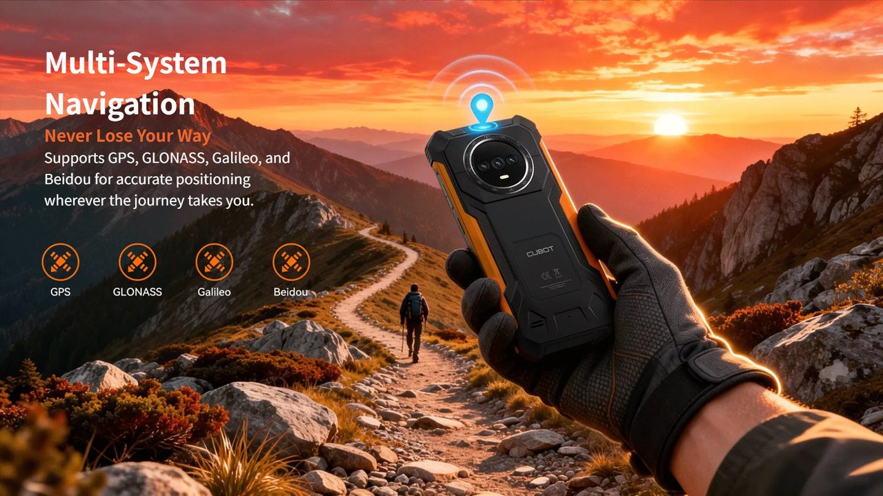 Cubot KingKong ES PRO Rugged Phones features 7