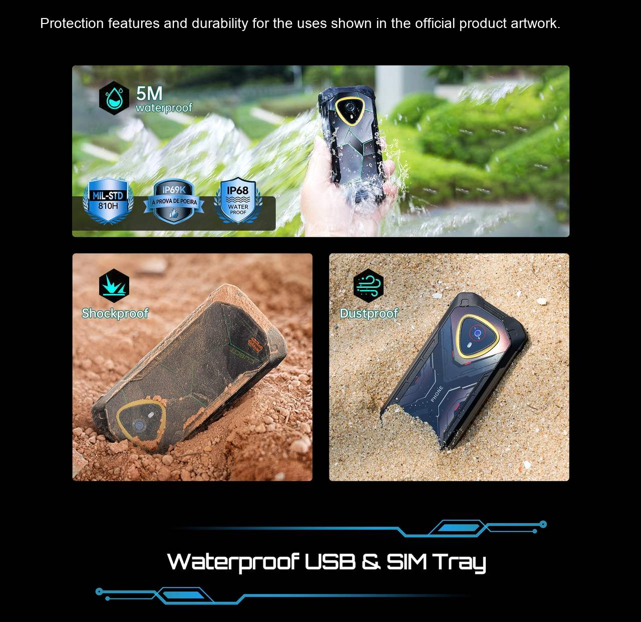 Cubot KingKong Mini 4 Rugged Phones features 6