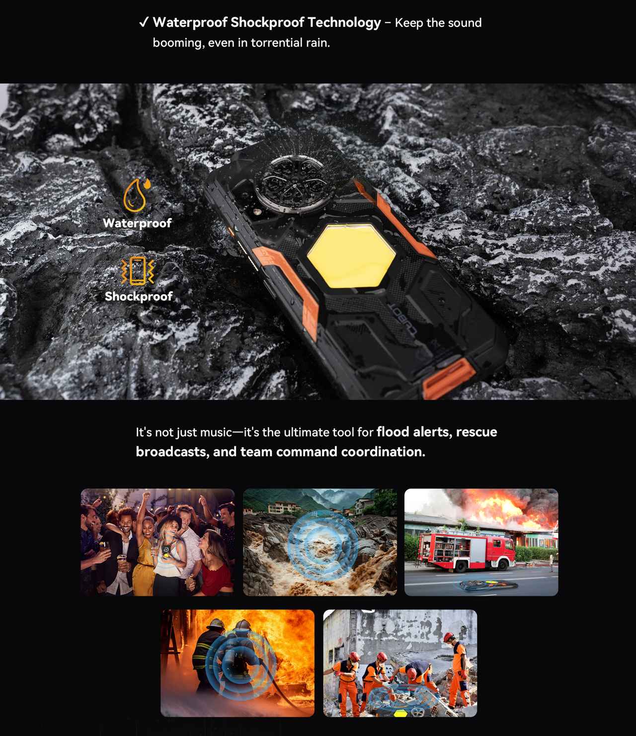 Cubot KingKong Power 5 Rugged Phones features 7