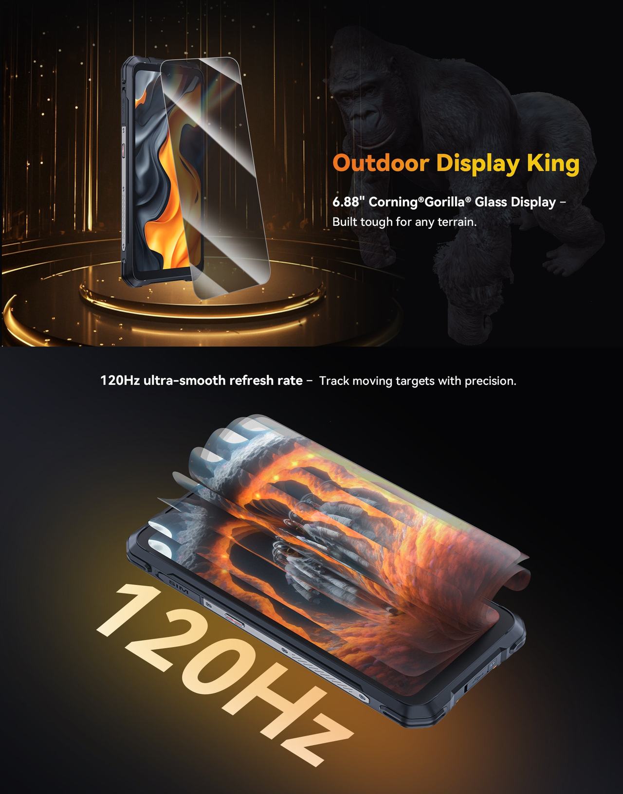 Cubot KingKong Power 5 Rugged Phones features 8