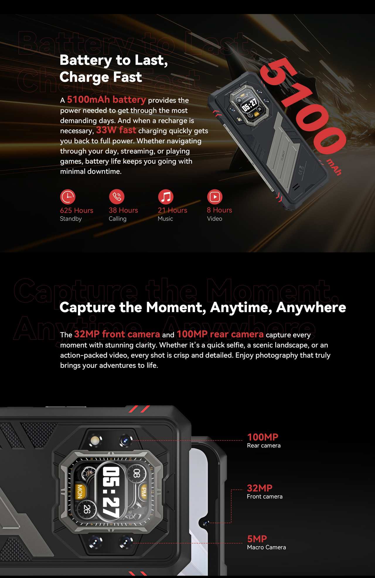 Cubot KingKong Star 2 Rugged Phones features 7