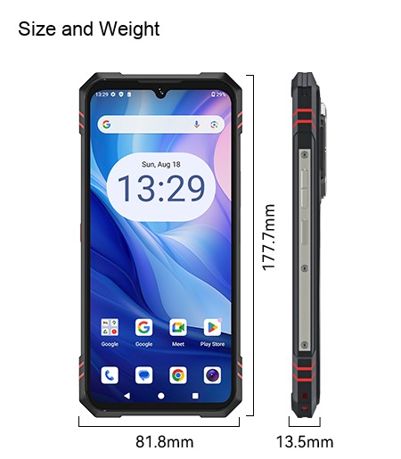 Cubot KingKong Star 2 Rugged Phones specification illustration 2