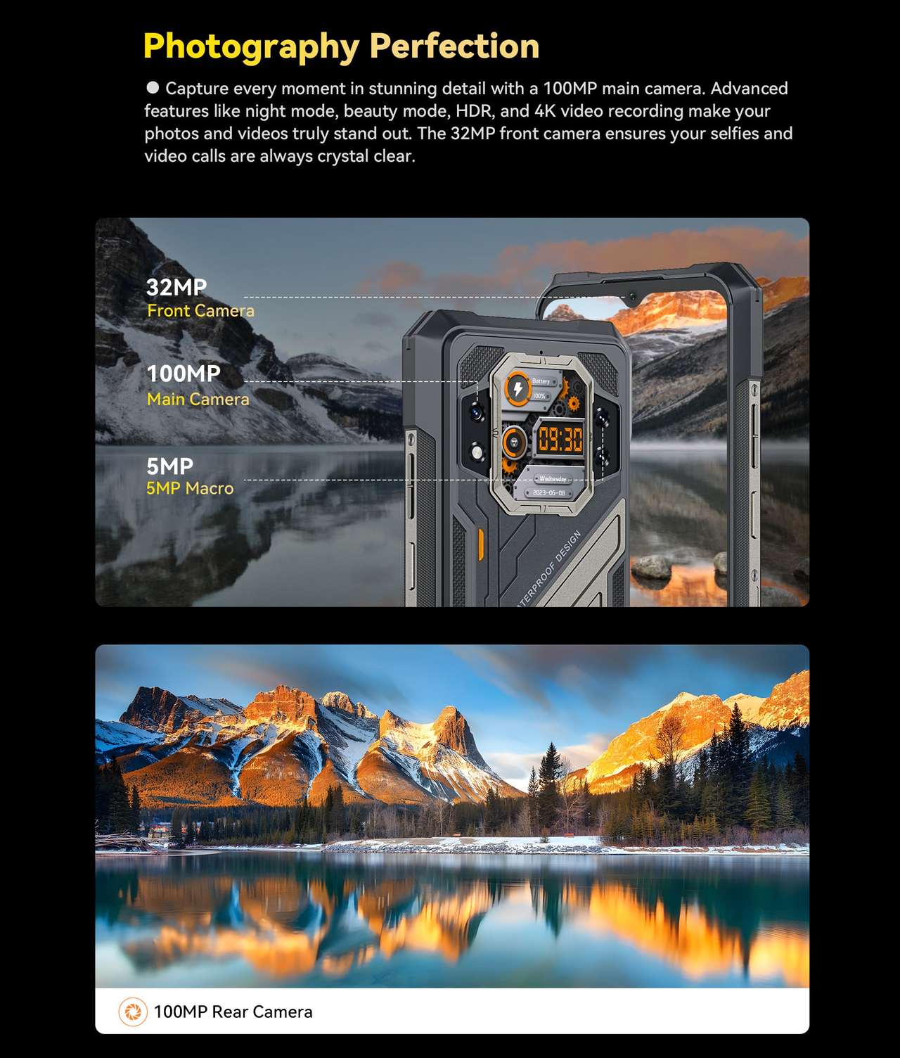 Cubot KingKong X Rugged Phones features 6