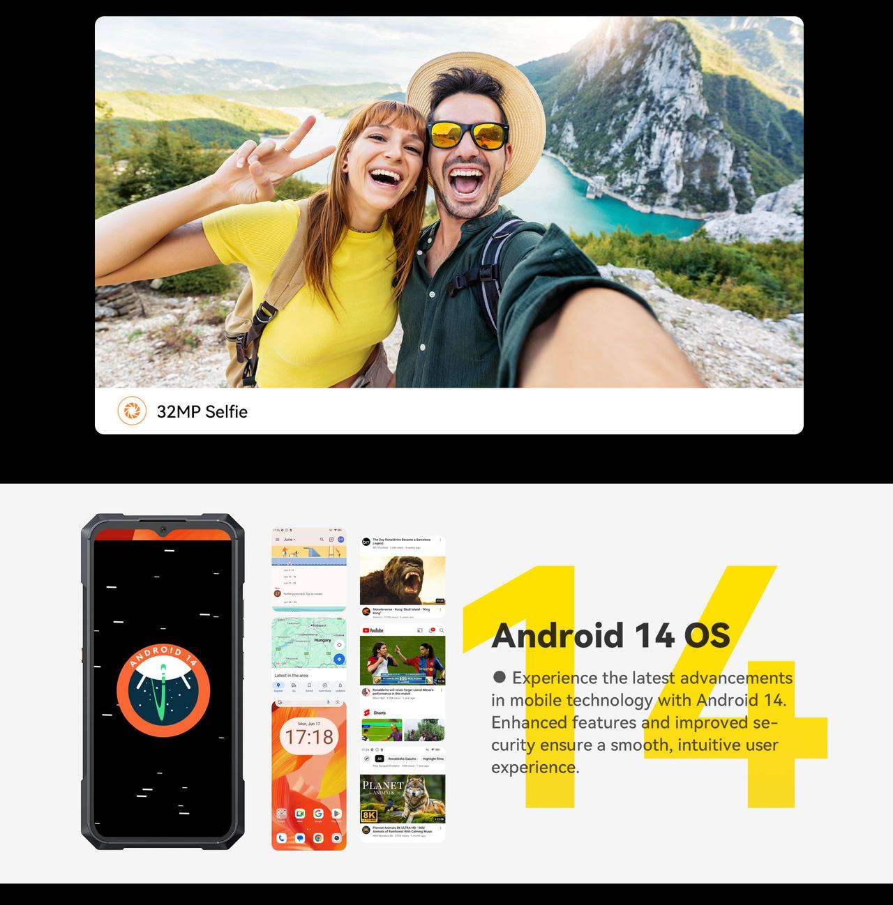 Cubot KingKong X Rugged Phones features 9