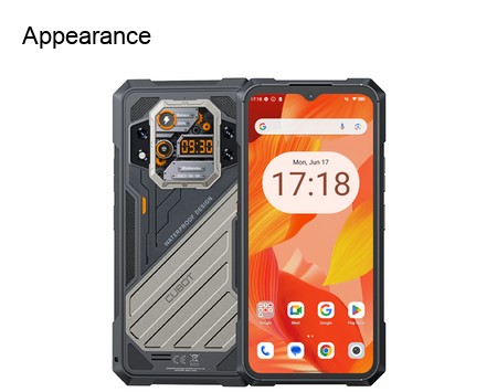 Cubot KingKong X Rugged Phones specification illustration 1
