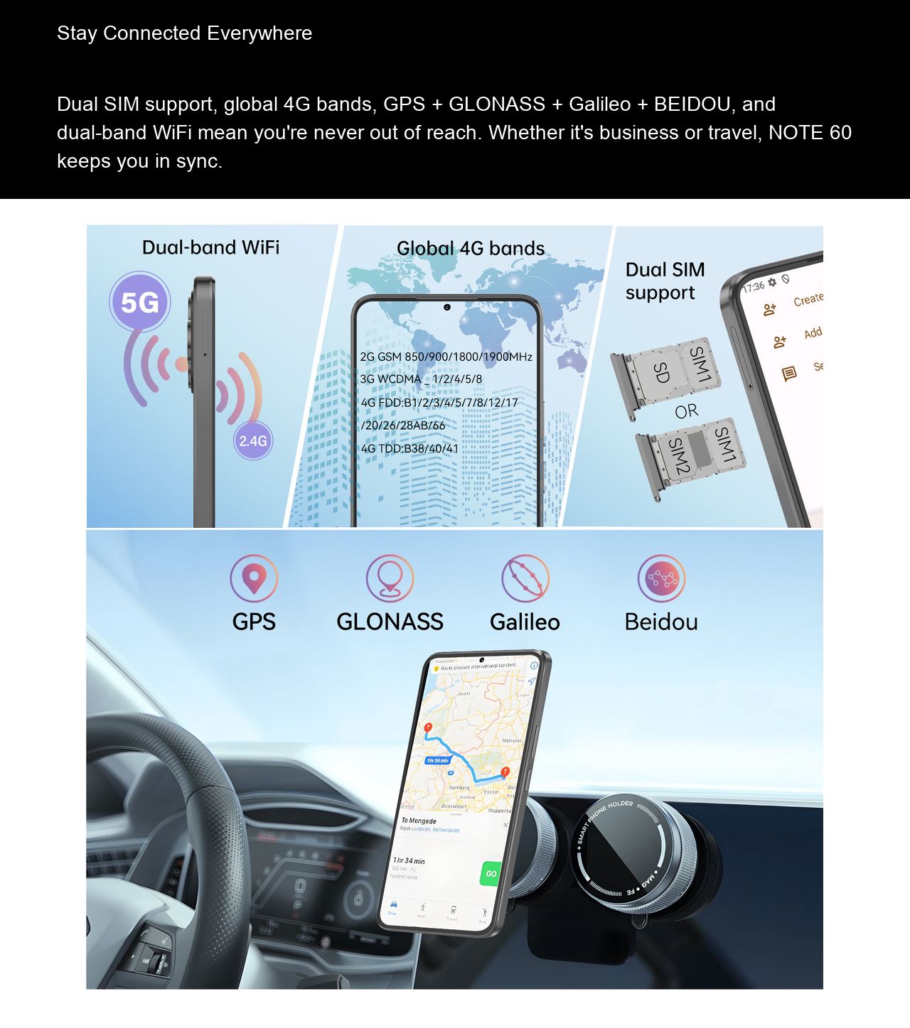 Cubot Note 60 Smart Phones features 11