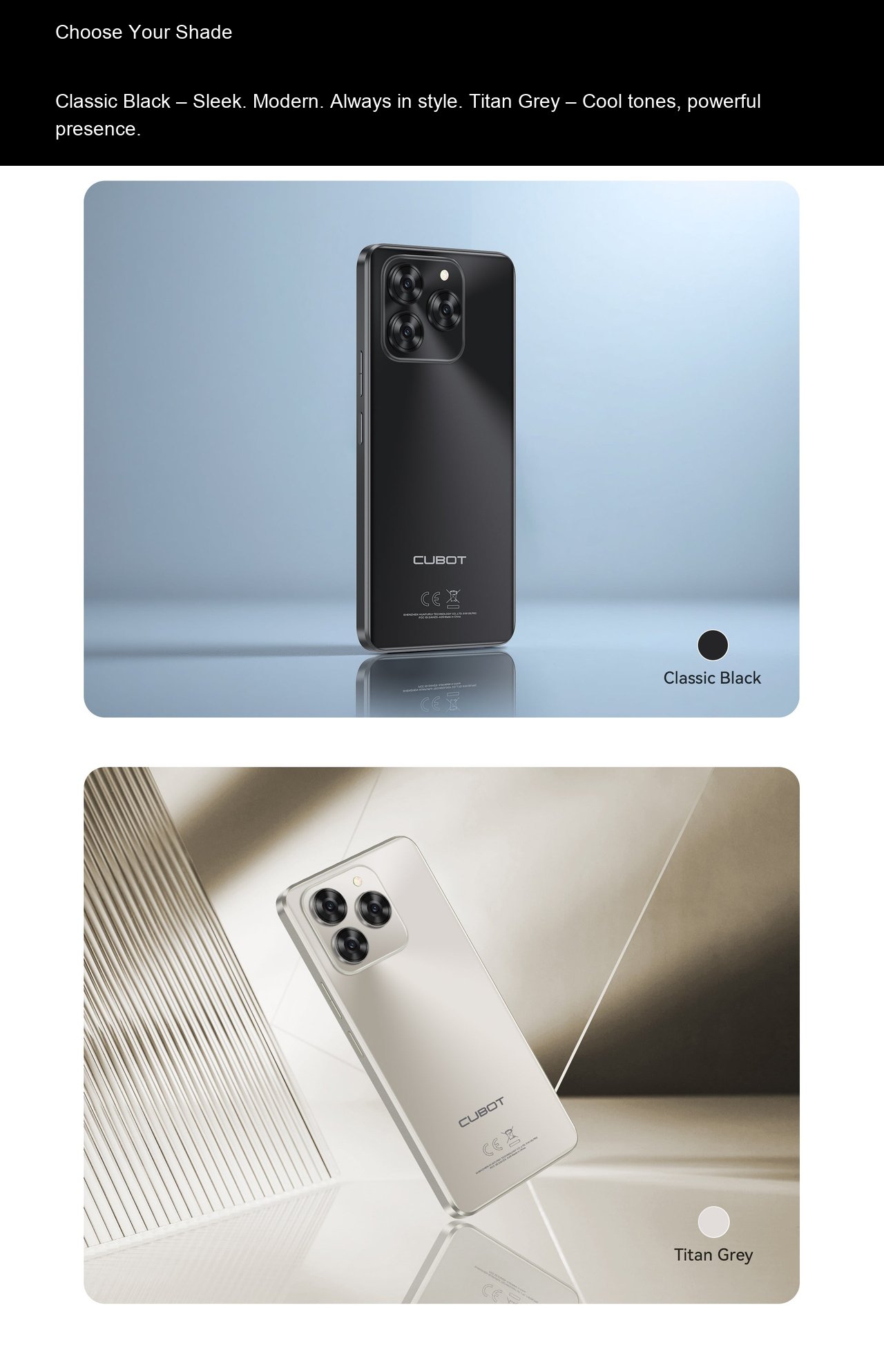 Cubot Note 60 Smart Phones features 12