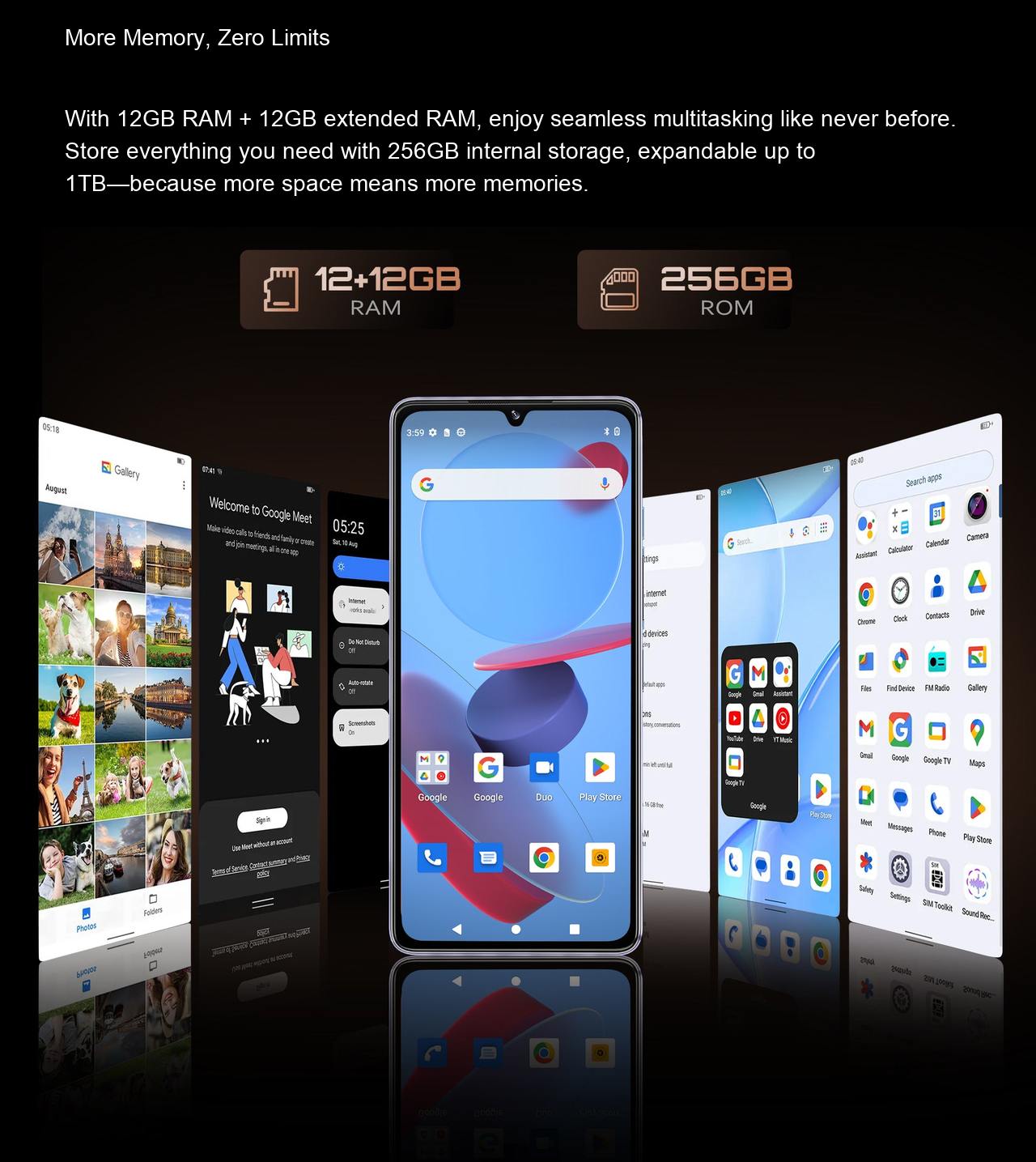 Cubot P90 Smart Phones features 6