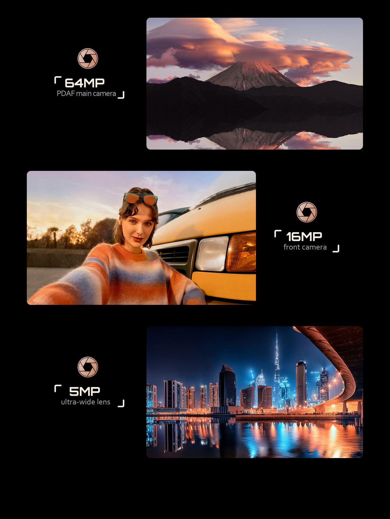 Cubot P90 Smart Phones features 8