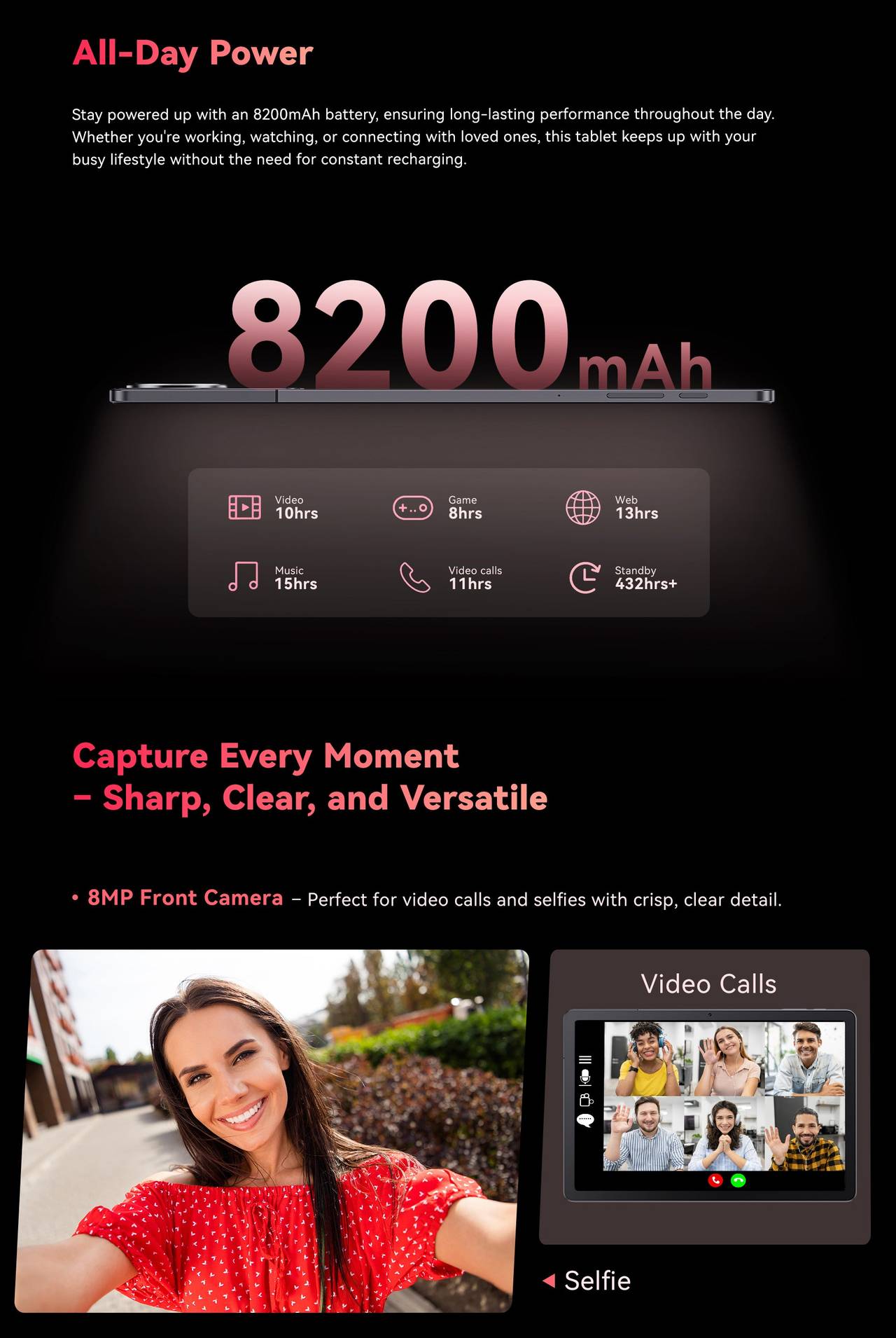 Cubot TAB 70 Smart Tablets features 6