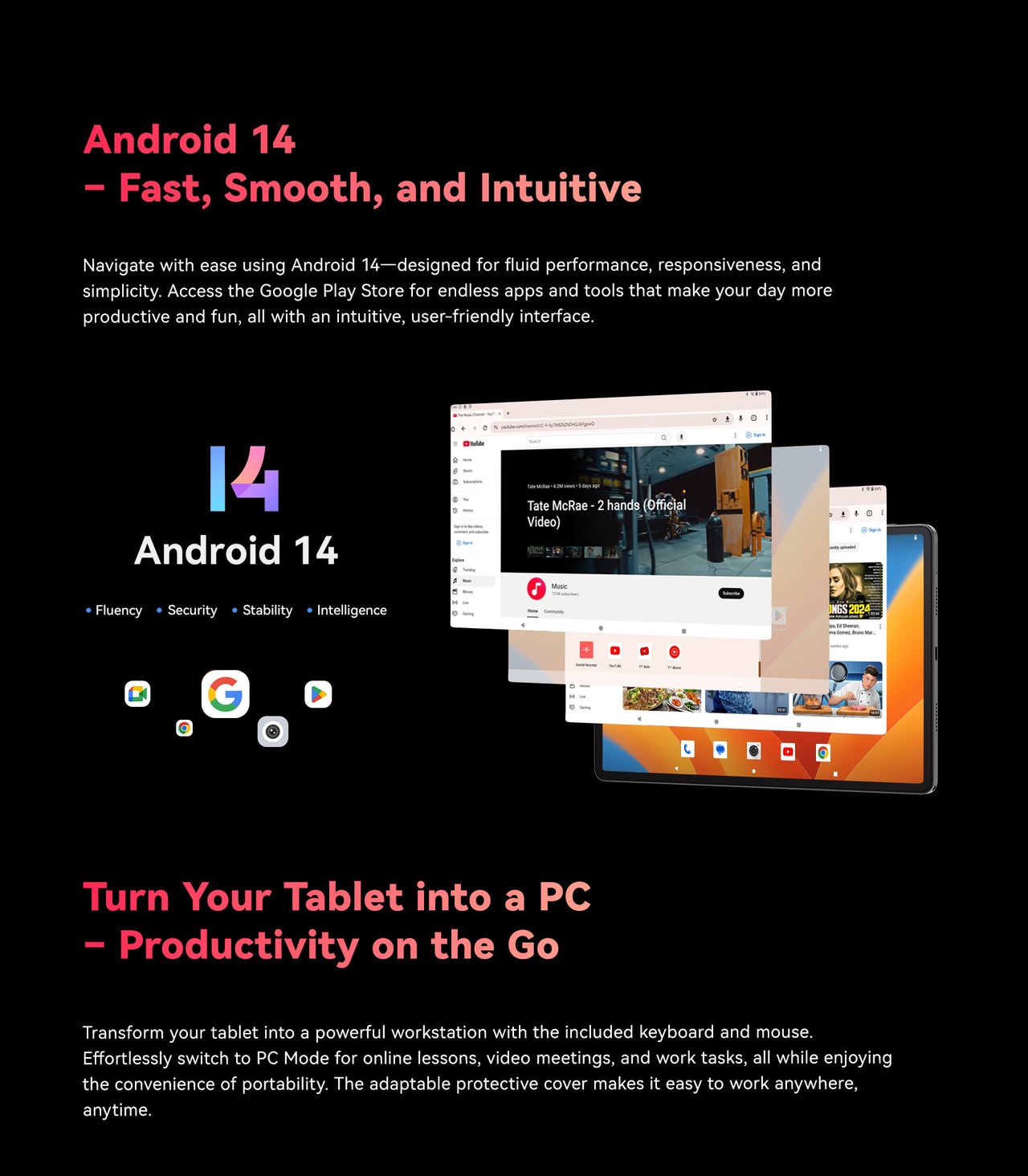 Cubot TAB 70 Smart Tablets features 9
