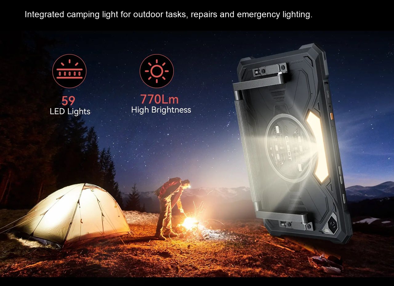 Cubot TAB KingKong S Rugged Tablets features 3