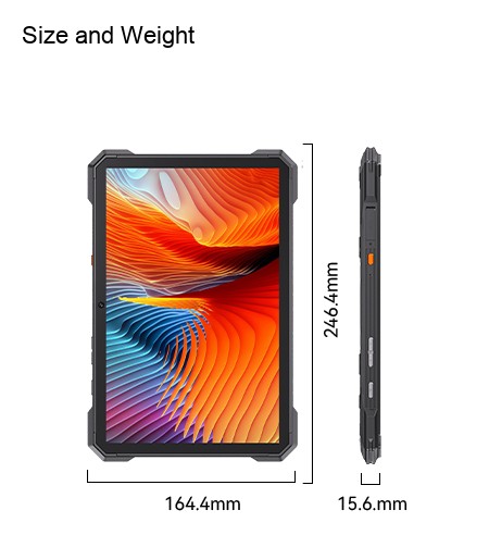 Cubot TAB KingKong S Rugged Tablets specification illustration 2