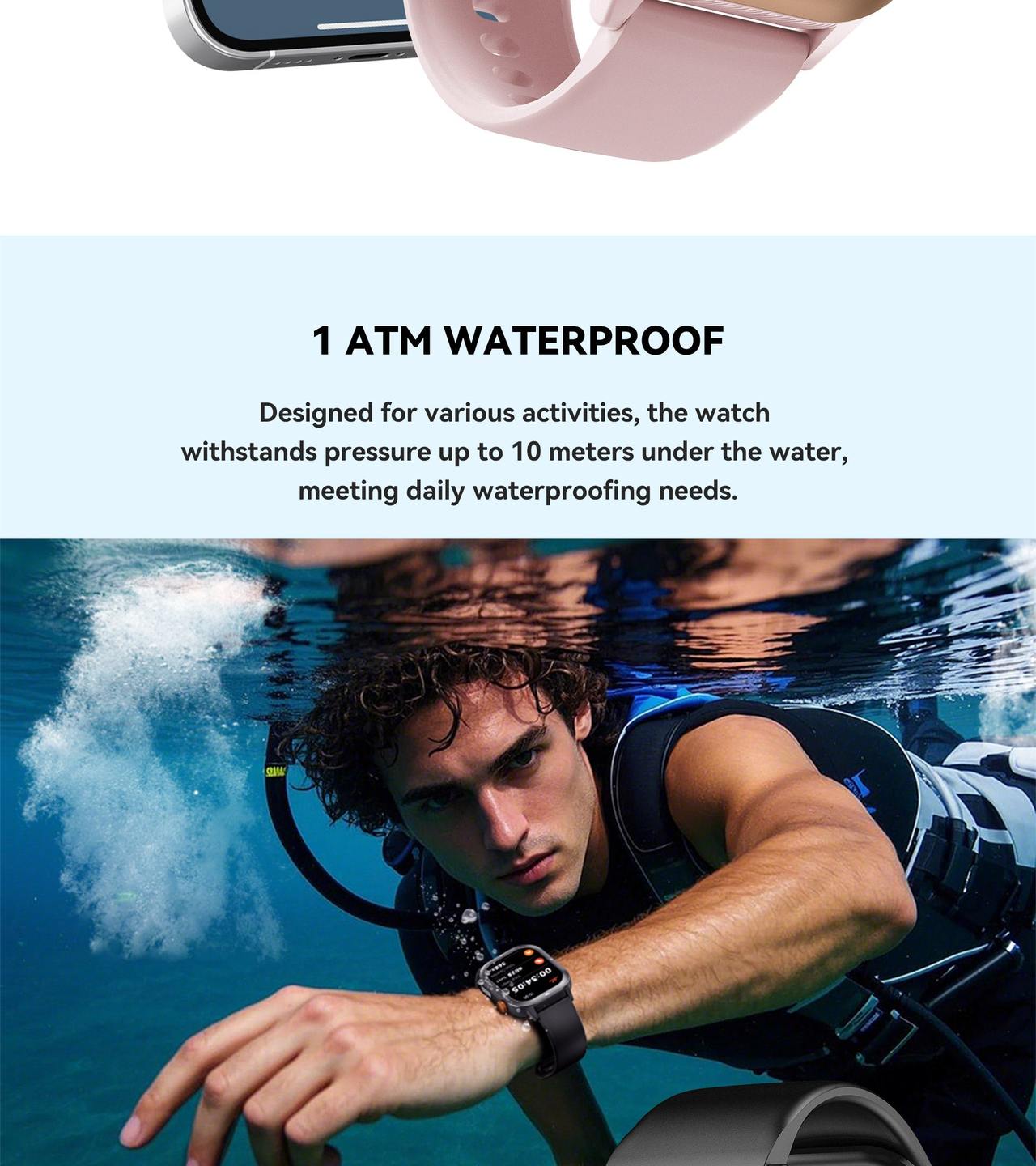 Cubot U1 Smartwatches features 9
