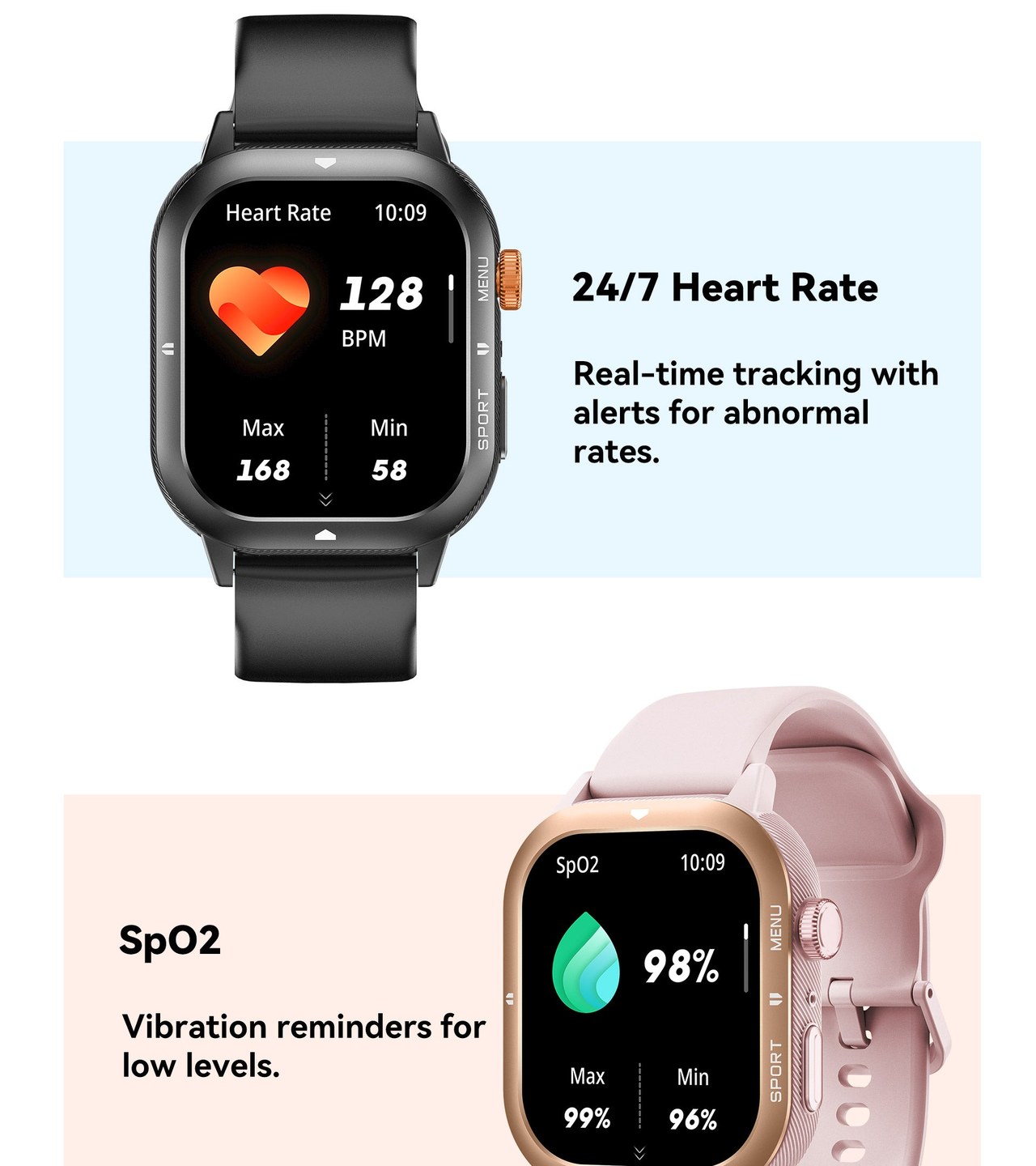 Cubot U1 Smartwatches features 12