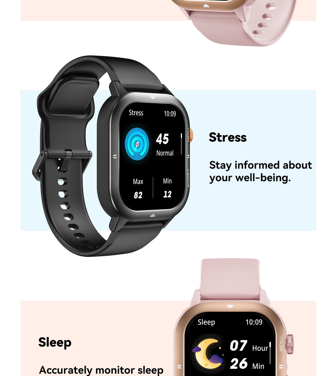 Cubot U1 Smartwatches features 13