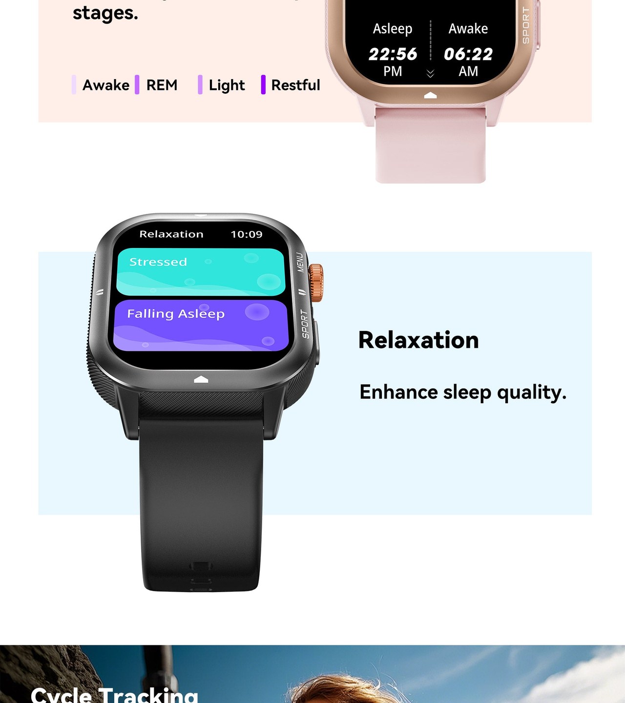 Cubot U1 Smartwatches features 14