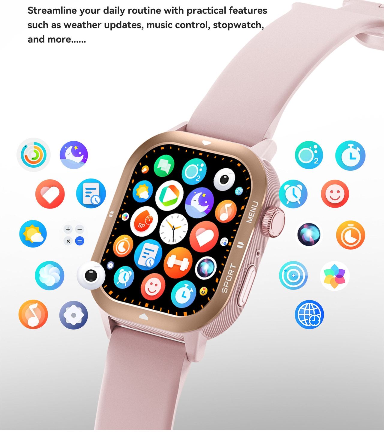 Cubot U1 Smartwatches features 17