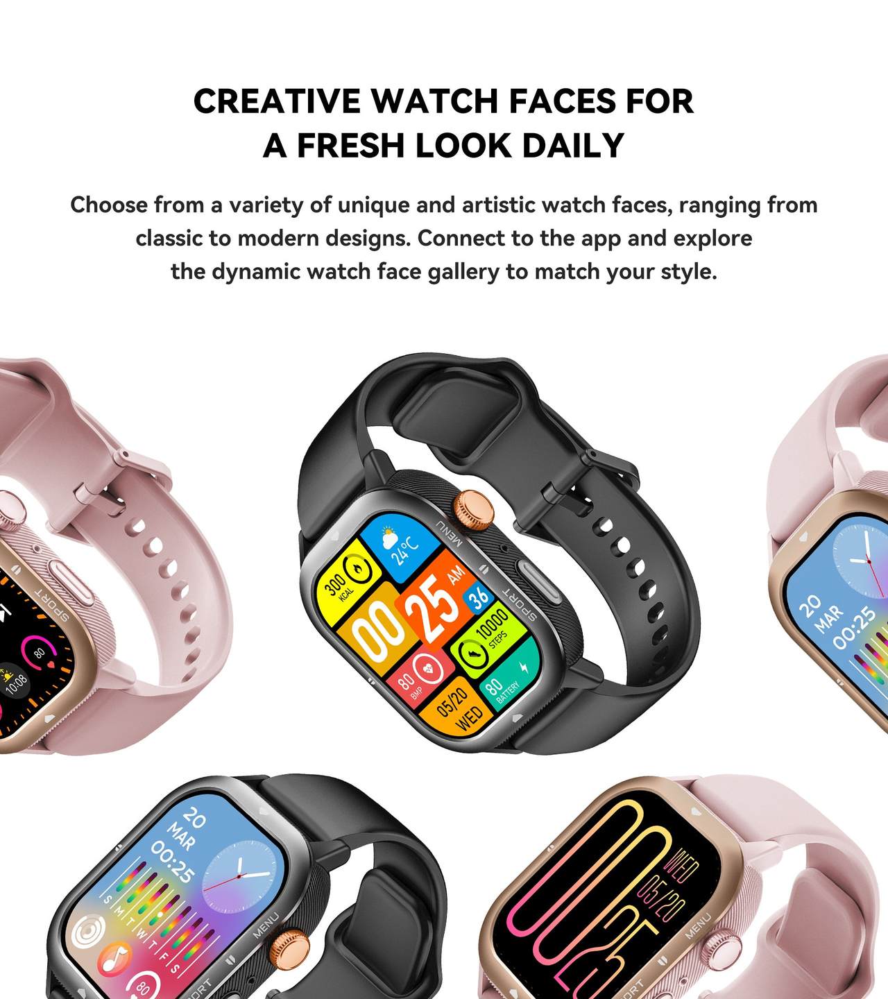 Cubot U1 Smartwatches features 18