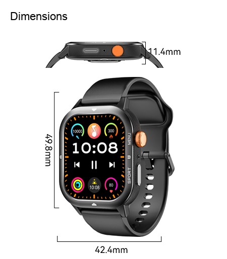 Cubot U1 Smartwatches specification illustration 2