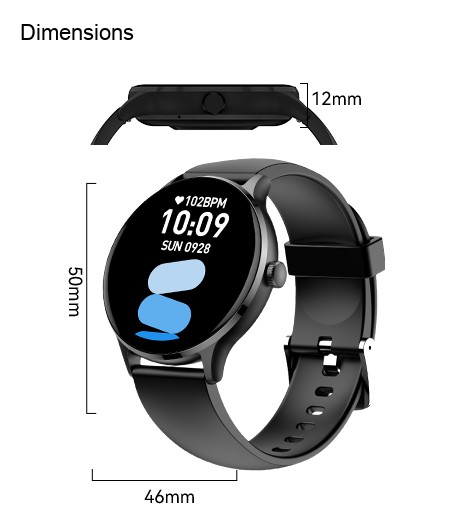 Cubot U2 Smartwatches specification illustration 2