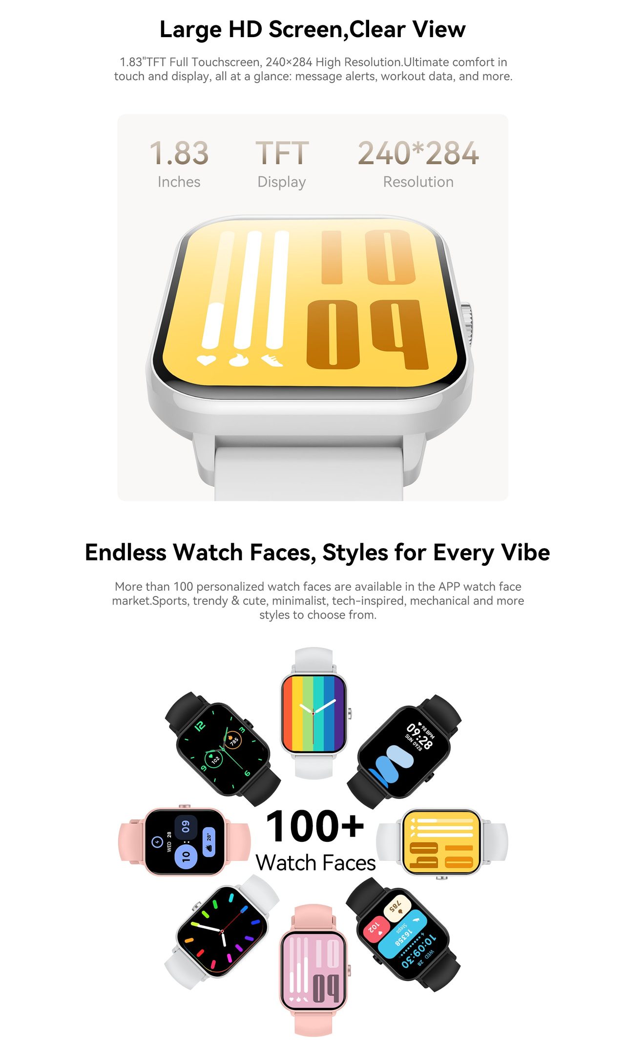 Cubot U3 Smartwatches features 2