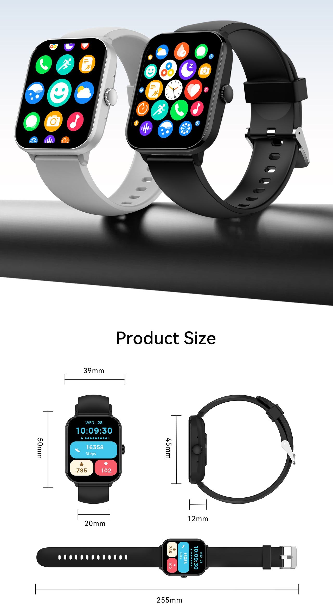Cubot U3 Smartwatches features 8