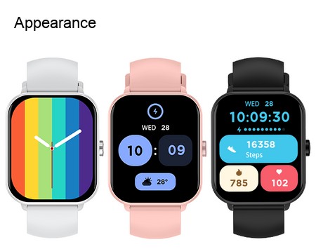 Cubot U3 Smartwatches specification illustration 1
