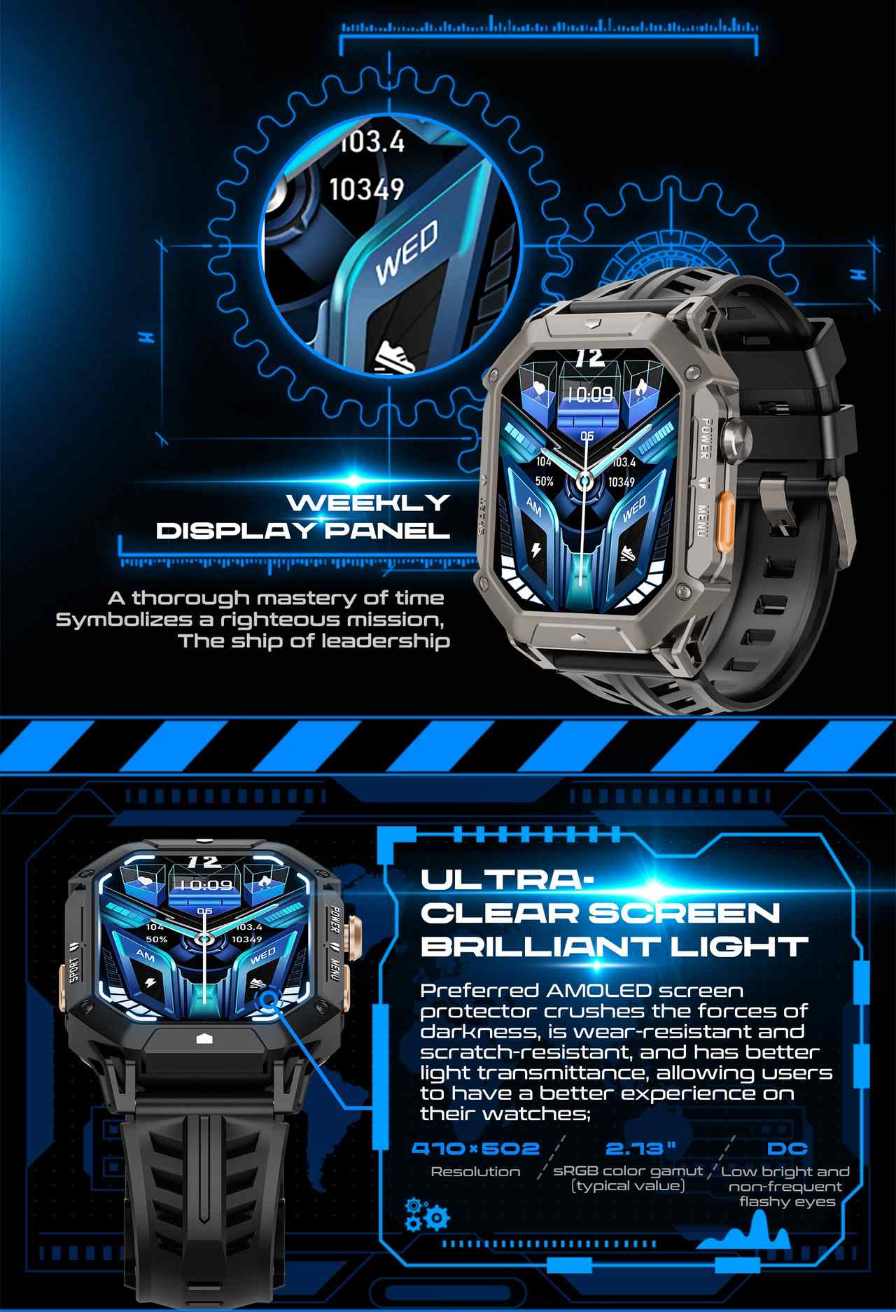Cubot X1 Smartwatches features 4