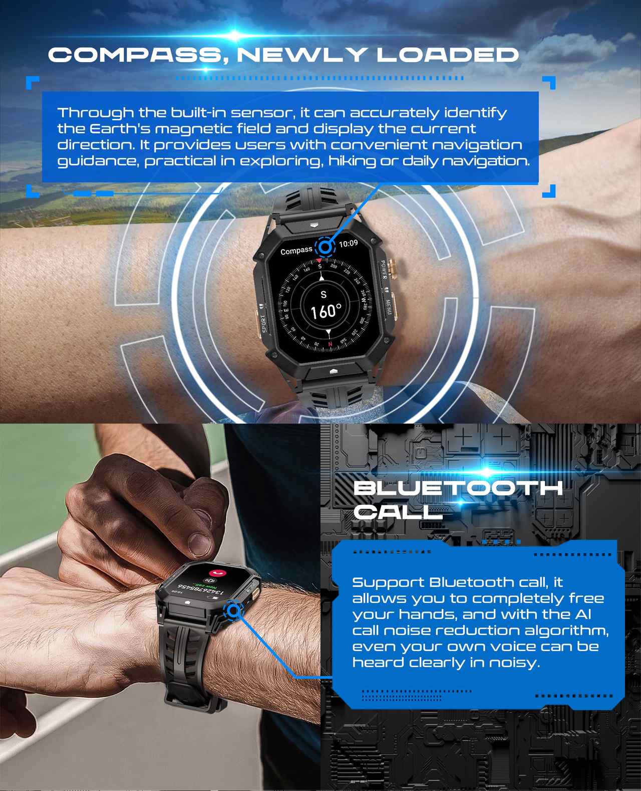 Cubot X1 Smartwatches features 6