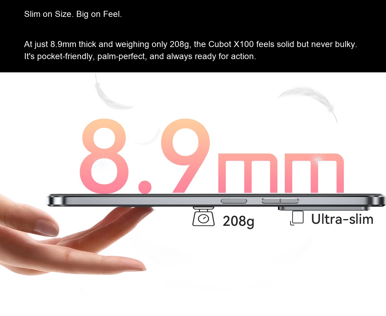 Cubot X100 Smart Phones features 3