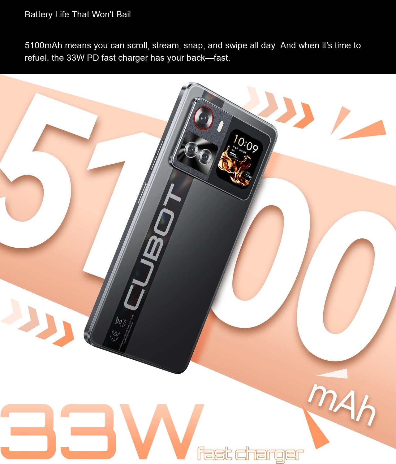 Cubot X100 Smart Phones features 11