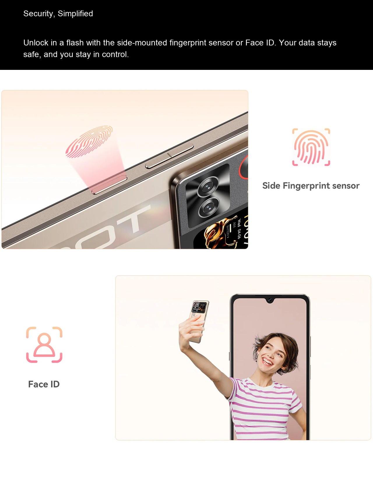 Cubot X100 Smart Phones features 12